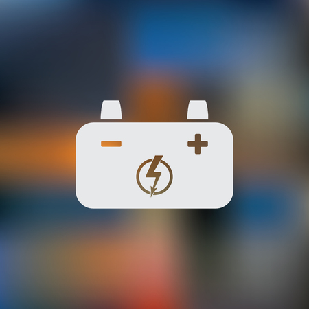 battery simple iconのイラスト素材