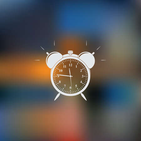 alarm clock vector iconのイラスト素材