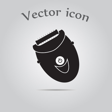 Women epilator iconのイラスト素材