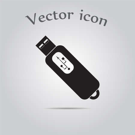 flash drive iconのイラスト素材