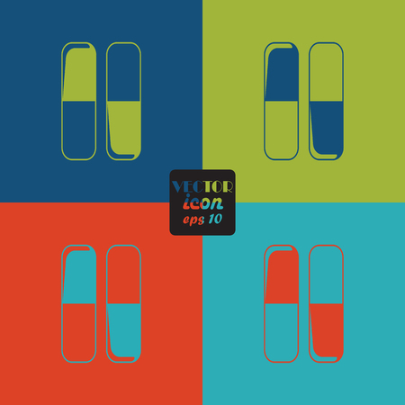 Capsule Iconのイラスト素材