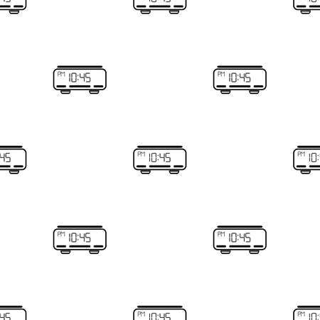 Alarm clock vector iconのイラスト素材