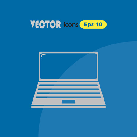 Laptop Icon illustrationのイラスト素材