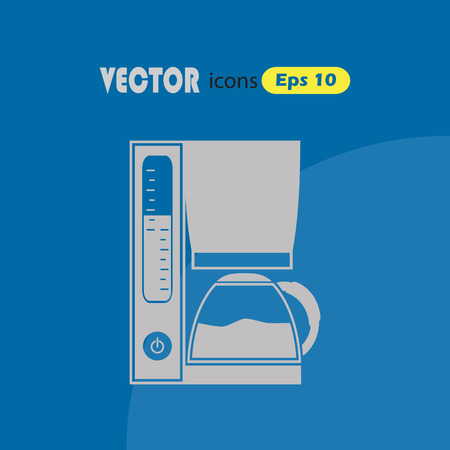 Coffee maker iconのイラスト素材