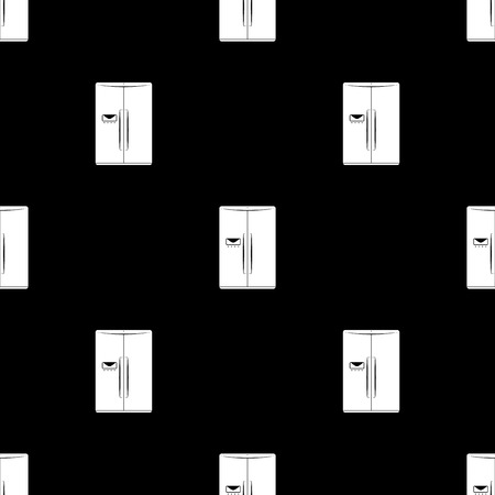 refrigerator vector iconのイラスト素材