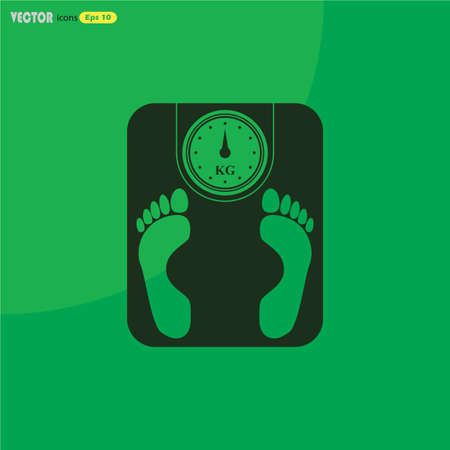 Weighing Machine Iconのイラスト素材
