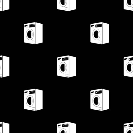 washing machine iconのイラスト素材