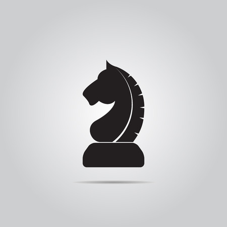 Vector sign horse of chess. Iconのイラスト素材