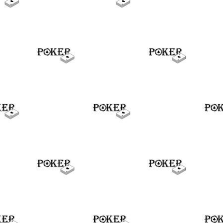 Casino, Poker vector iconのイラスト素材