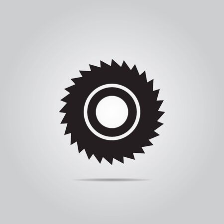 saw vector icon for web and mobileのイラスト素材