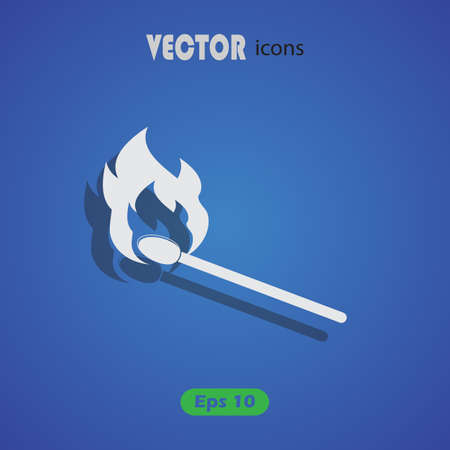 Match vector icon for web and mobileのイラスト素材