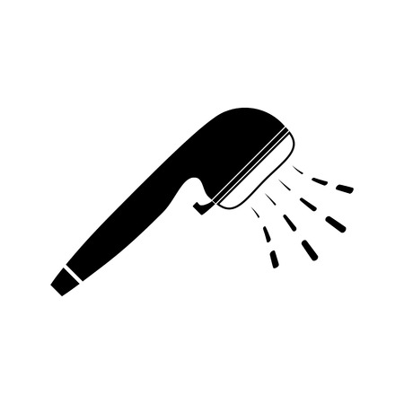 Shower vector icon. For web and mobile. Flat style.のイラスト素材