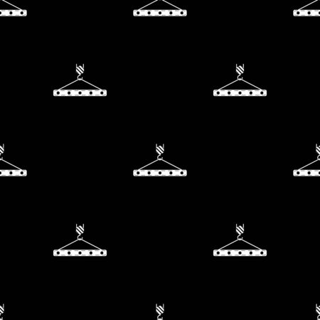 Pictograph of crane hook. Vector iconのイラスト素材