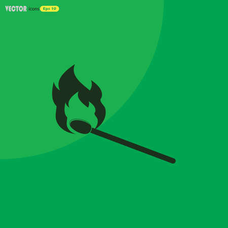 Match vector icon for web and mobileのイラスト素材