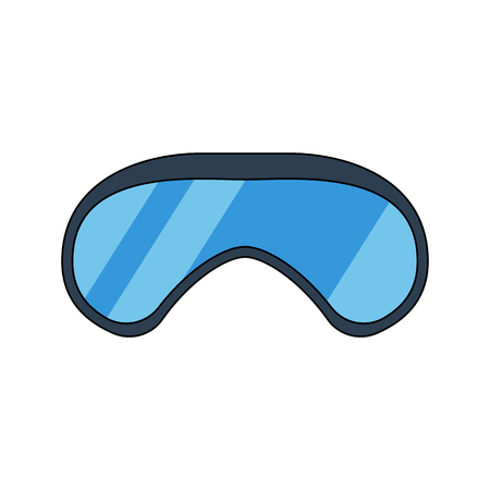 Ski mask icon. Flat style. Cartoon style. Military symbol for web and mobile.のイラスト素材