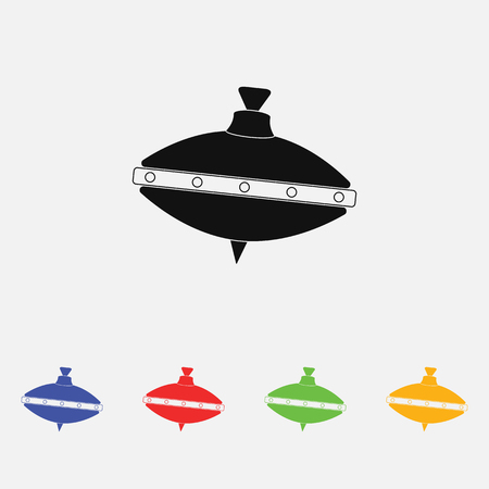 Whirligig icon. Flat style.のイラスト素材