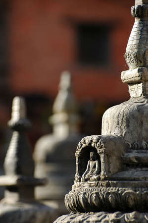 Buddhist Sculptures in Swayambhunath Temple