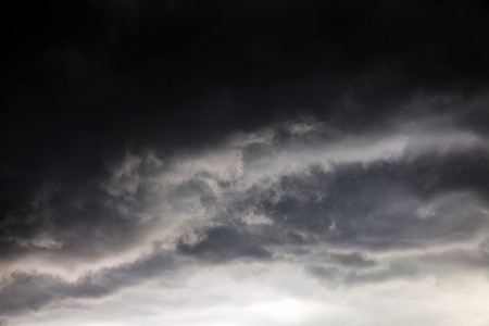 Dark and Dramatic Storm Clouds Area Background