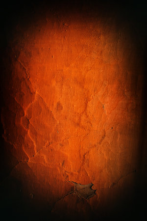Vignetting Photo of Abstract Grunge Texture with Cracks and Roughnessの写真素材