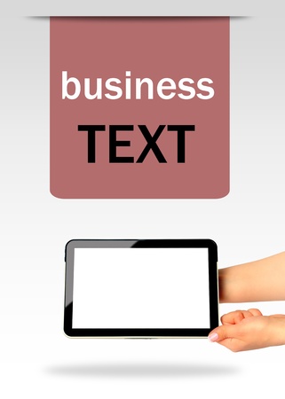 Presentation With Tablet Pcの写真素材