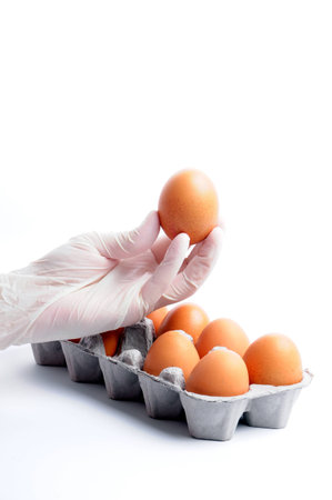 eggs reviewの写真素材