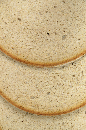 Slices of Bread, close upの写真素材