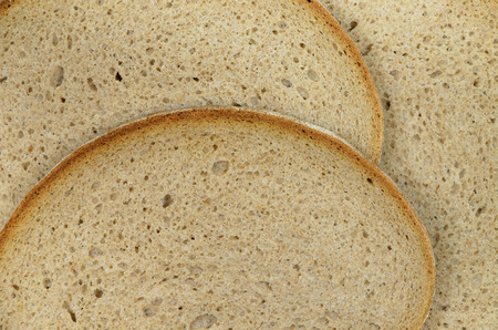 Slices of Bread, close upの写真素材