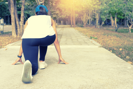 woman man prepare for exercise warm up body leg berfore sport jogging and fitness outdoorの写真素材