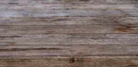 Texture of old Wood table background , retro  brown tone backdrop from natural wood tree.の写真素材