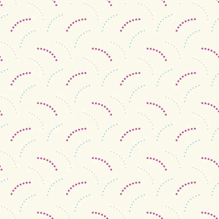 Pastel colors optical dots minimal geometric designのイラスト素材