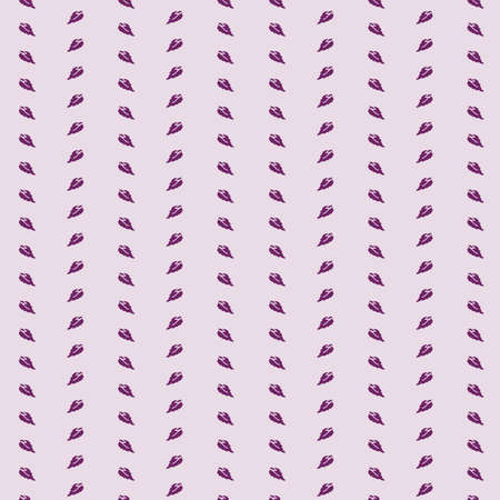 Elegant small leafs purple pink designのイラスト素材