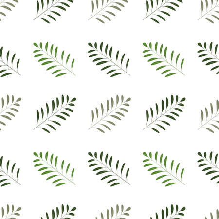 Abstract Pastel Color Leaves Seamless Pattern Background.のイラスト素材