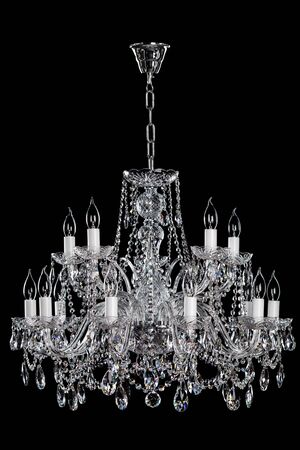 Magnificent lamp on the dark background.の写真素材
