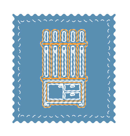 hanger vector illustration.のイラスト素材