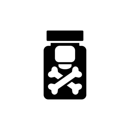 Drug vector line icon isolated on white background. Drug line icon for infographic, website or app.のイラスト素材