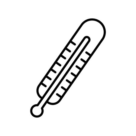 thermometer. Vector iconのイラスト素材