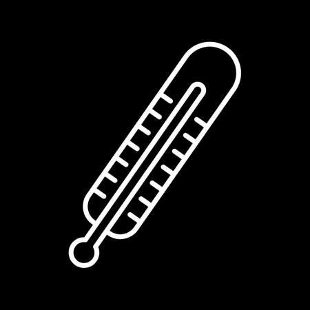 thermometer. Vector iconのイラスト素材