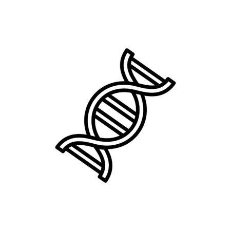 DNK vector icon. Flat design on white background.のイラスト素材