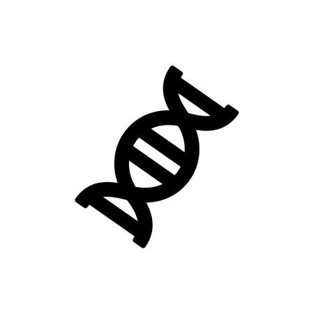 DNK vector icon. flat design on white background.のイラスト素材