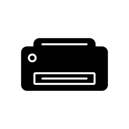 Printer image to be used in web applications, mobile applications and print media.のイラスト素材