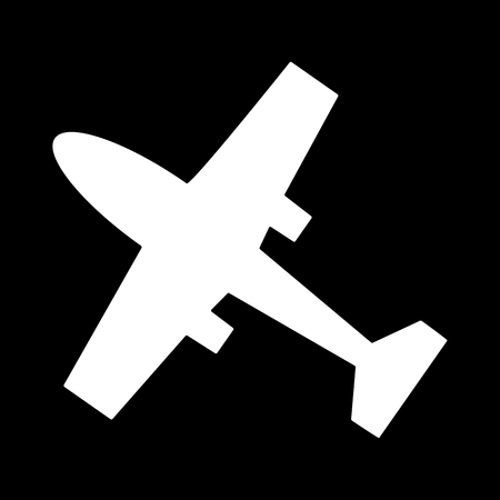 Airplane icon illustration isolated vector signのイラスト素材