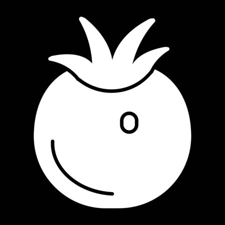 Web line icon. Tomato. Outline design.の写真素材