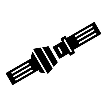 Open Safety belt icon. Vector concept illustration for design.のイラスト素材