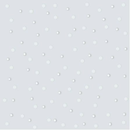 Christmas gentle background with falling snowflakes smallのイラスト素材