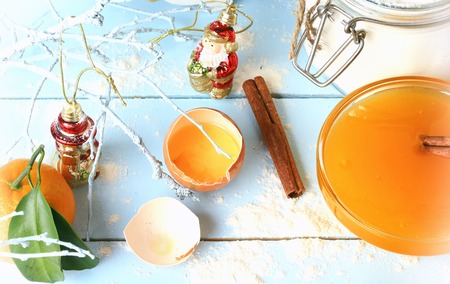 cover cookbook broken egg all for baking