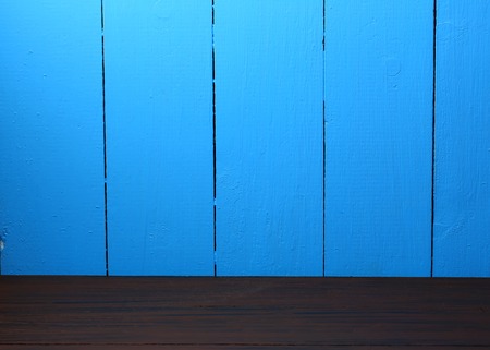 empty wooden background in retro style double for product advertisingの写真素材