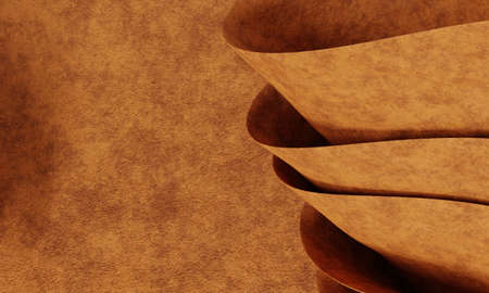 3d render. abstract geometric background. 3d vertical illustration