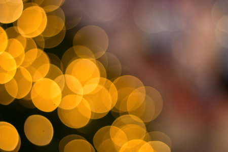 Abstract circular bokeh background of Christmaslight