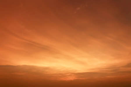 sunset sky.の写真素材