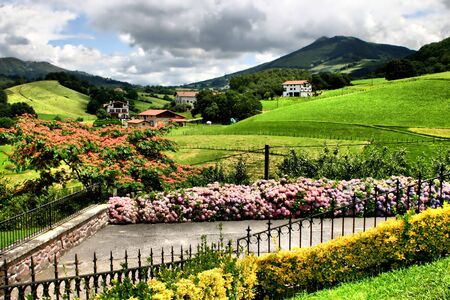 Nature in Basque country,Spainの写真素材